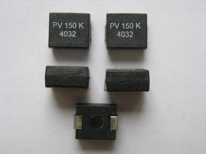PV Series Offers SMD Versions of 5mm and 7mm Disk Varistors